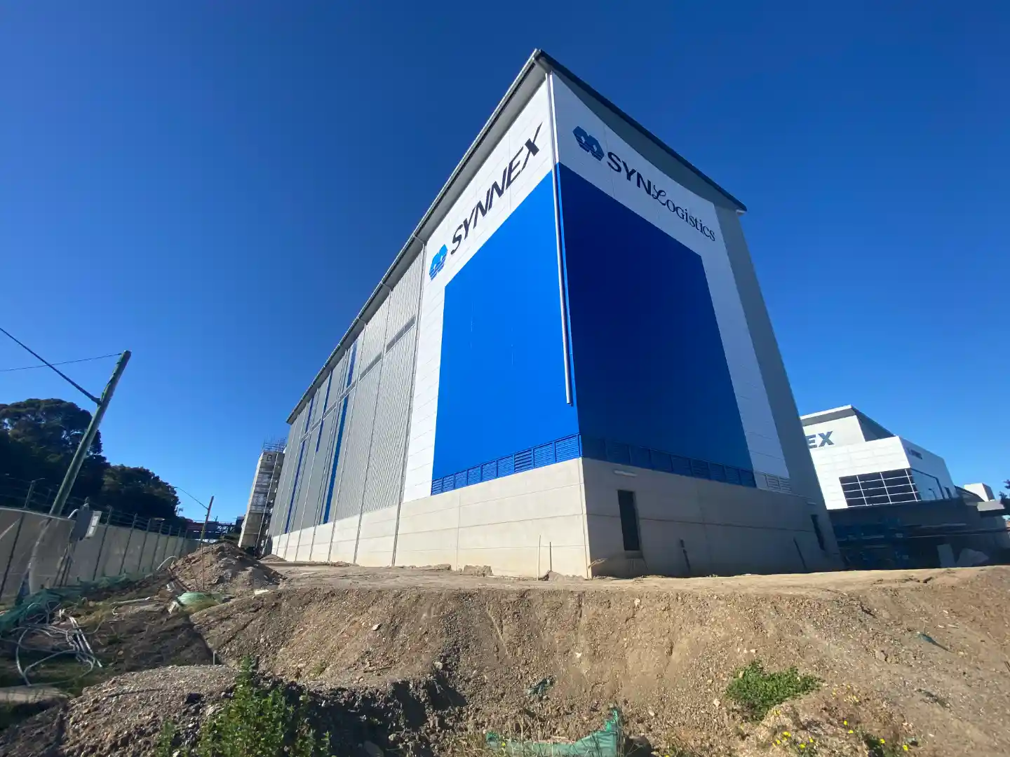 Project cladding installation